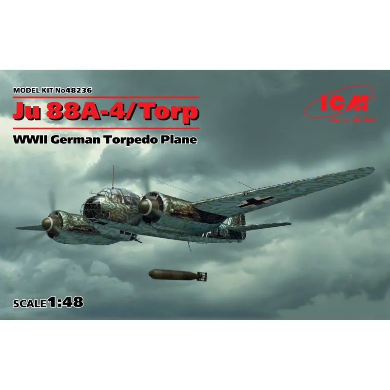 bombardier allemand Ju 88A-4/Torp. ICM 48236