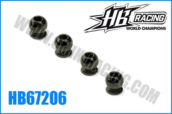 Boules de direction intérieures et de renfort (4) pour HB 817 - HB67206 - Pièce détachée HB Racing