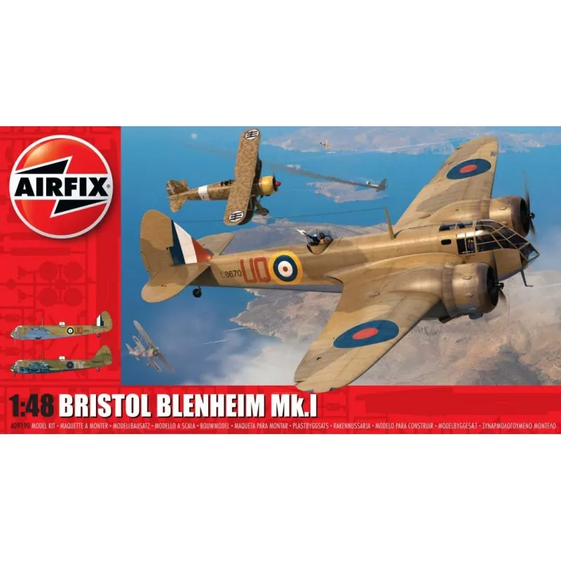 bombardier Bristol Blenheim MkI. AIRFIX A09190