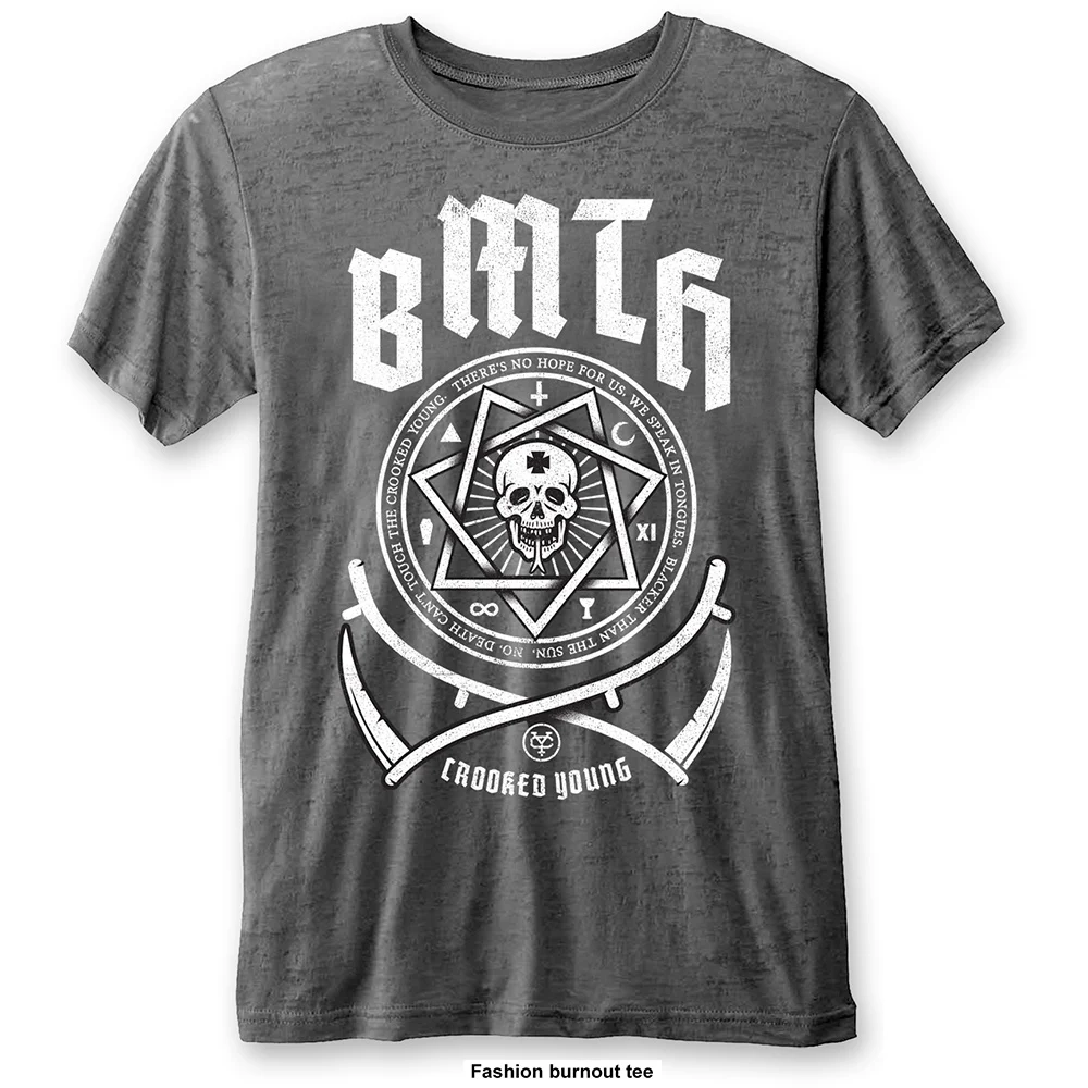 Bring me the horizon - t-shirt - crooked young - men (m)