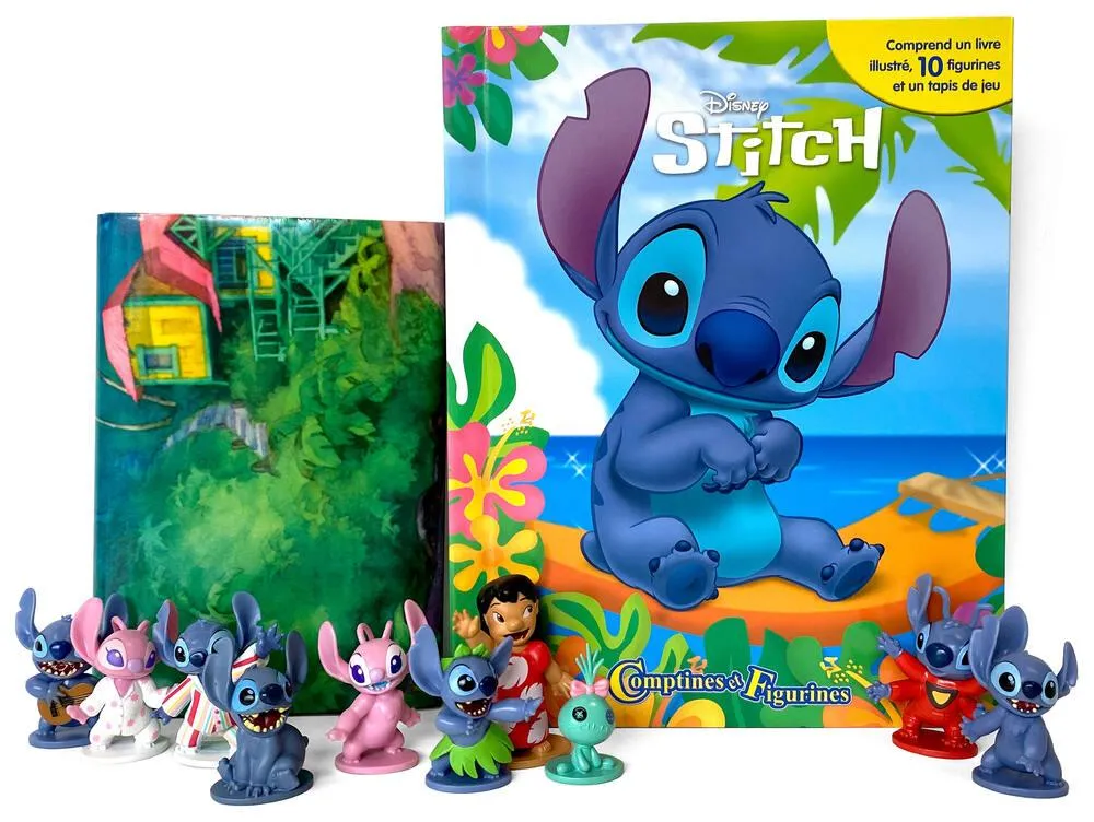 DISNEY STITCH - COMPTINES ET FIGURINES
