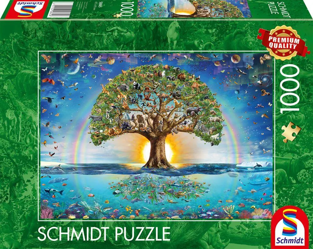 PUZZLE 1000 PIECES - LA MAGIE DE L’ARBRE DE VIE