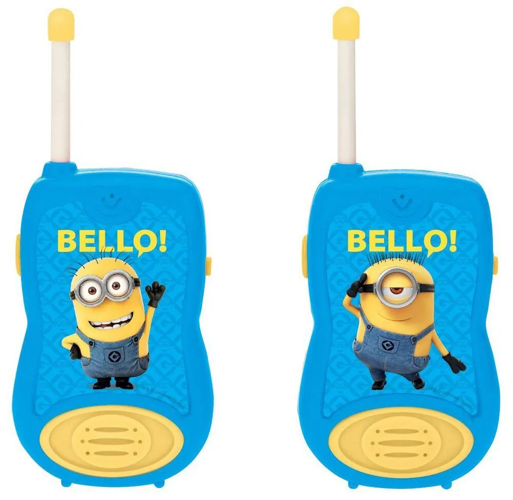 TALKIES-WALKIES LES MINIONS PORTEE 120M
