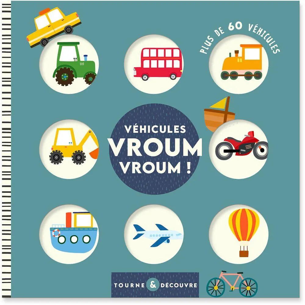 TOURNE ET DECOUVRE - VEHICULES VROUM VROUM