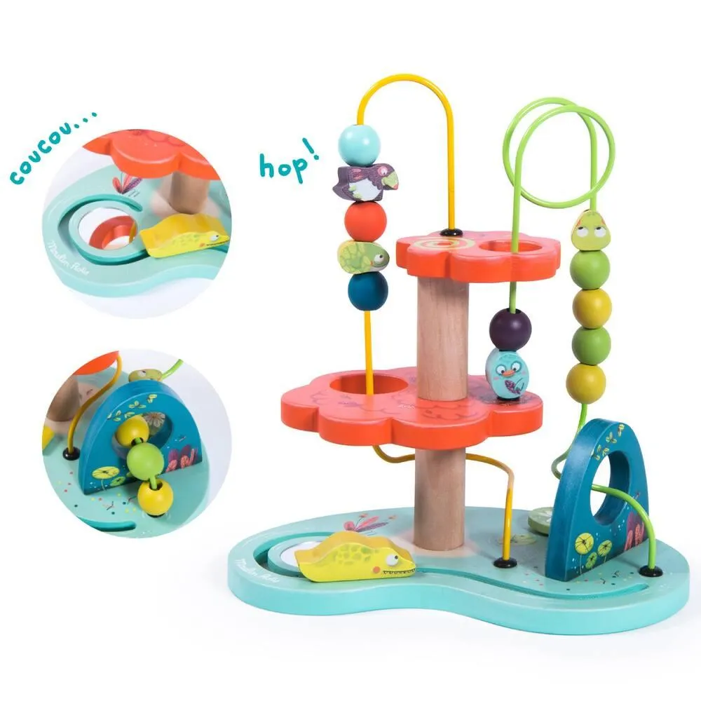 CIRCUIT DE PERLES DANS LA JUNGLE