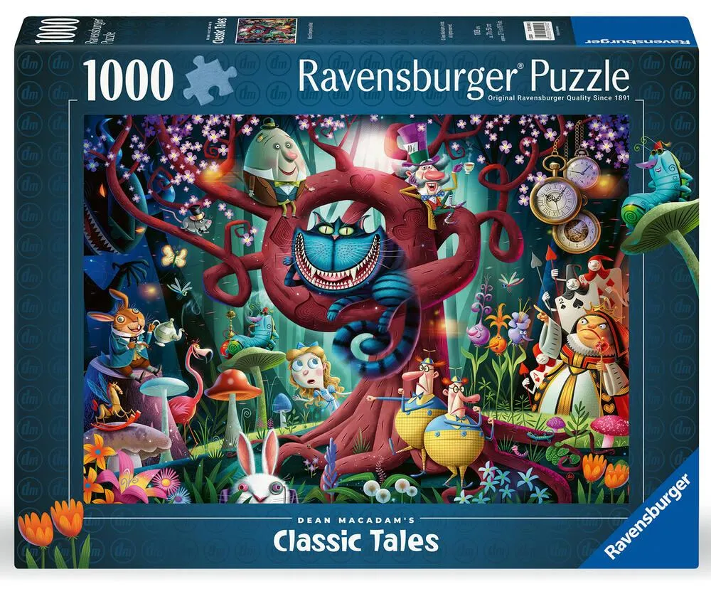 PUZZLE 1000 PIECES TOUT LE MONDE EST FOU ICI