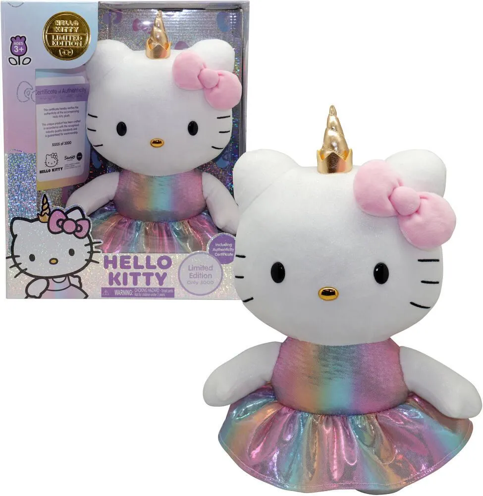 HELLO KITTY - PELUCHE EDITION LIMITEE DE 30 CM