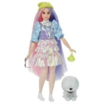 POUPEE BARBIE EXTRA BONNET VERT