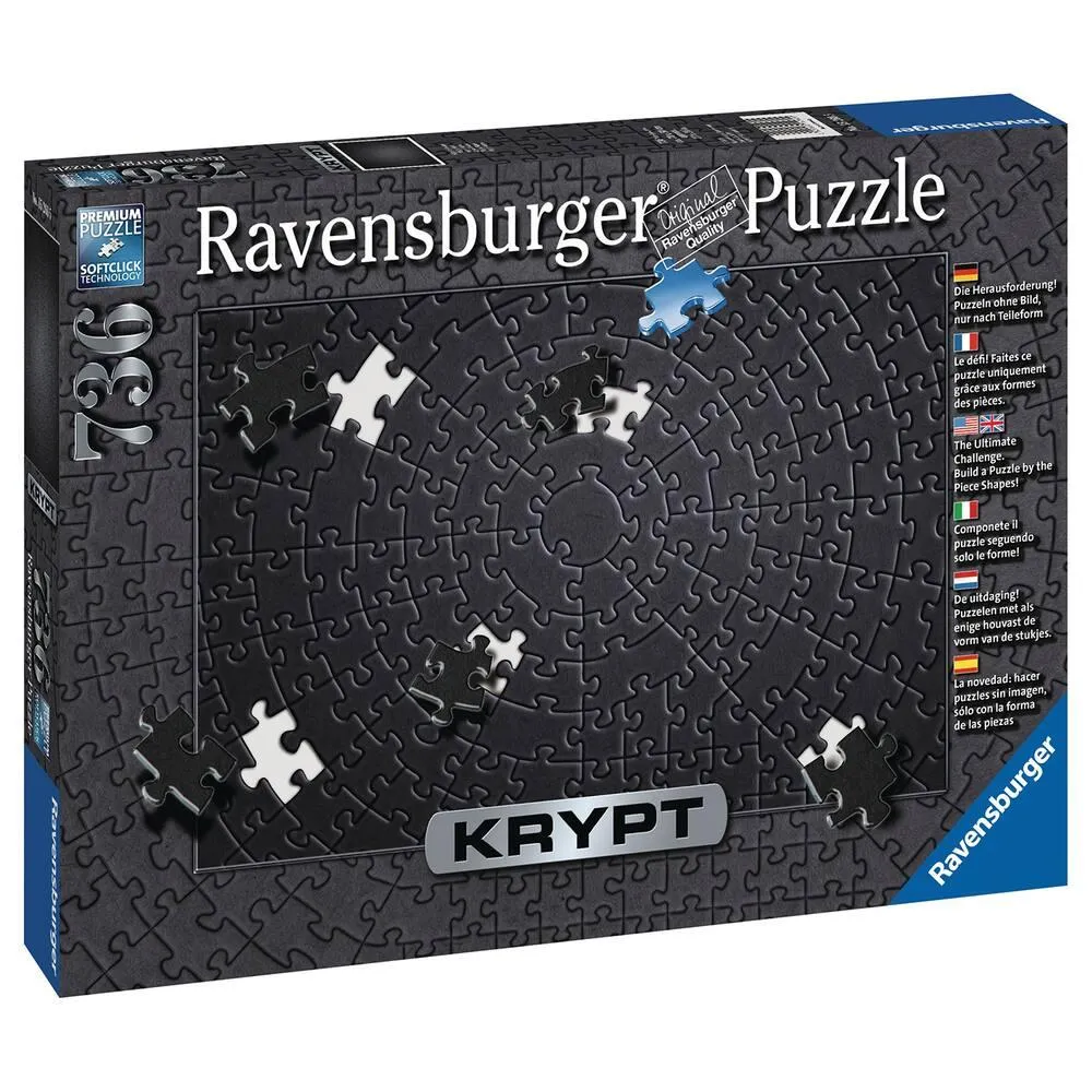 KRYPT PUZZLE 736 PIECES - BLACK