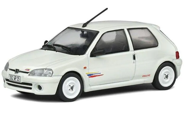1/43 PEUGEOT 106 PH.2 RALLY BLANC BANQUISE 1995