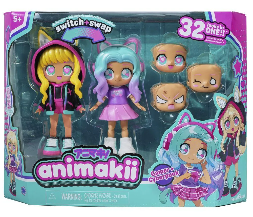 ANIMAKII -  POUPEE CYBERPUNK/ GAMECCANOUSE