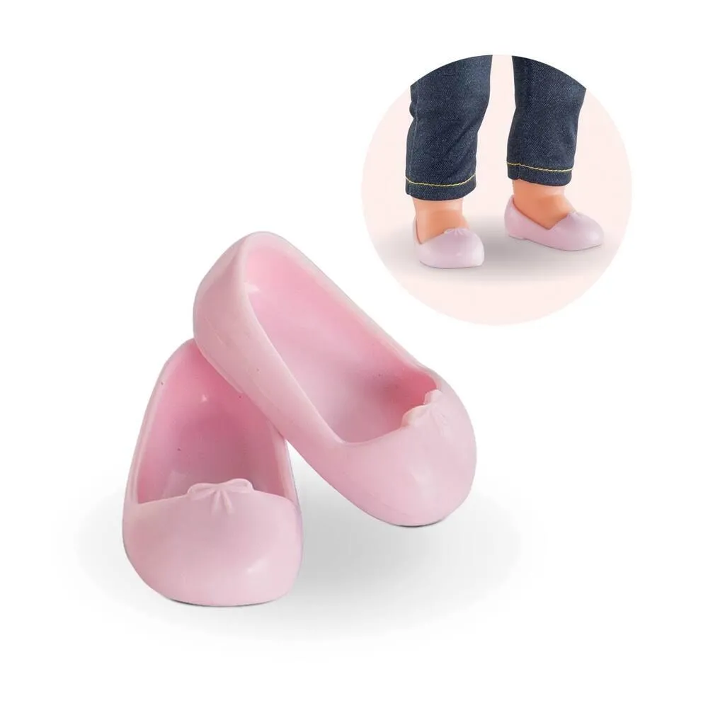 BALLERINES ROSES POUR POUPEE - COROLLE MA COROLLE