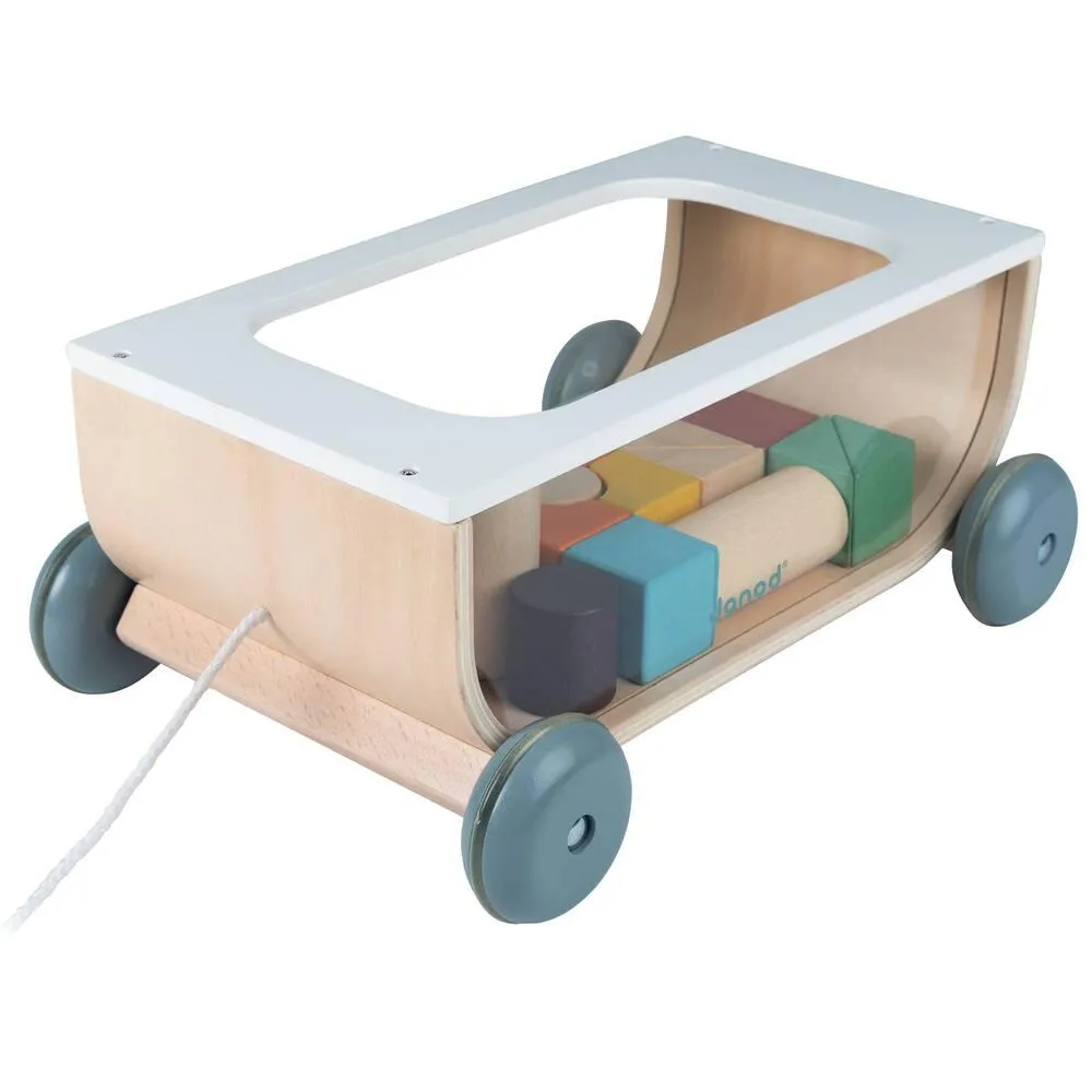 CHARIOT DE CUBES SWEET COCOON EN BOIS