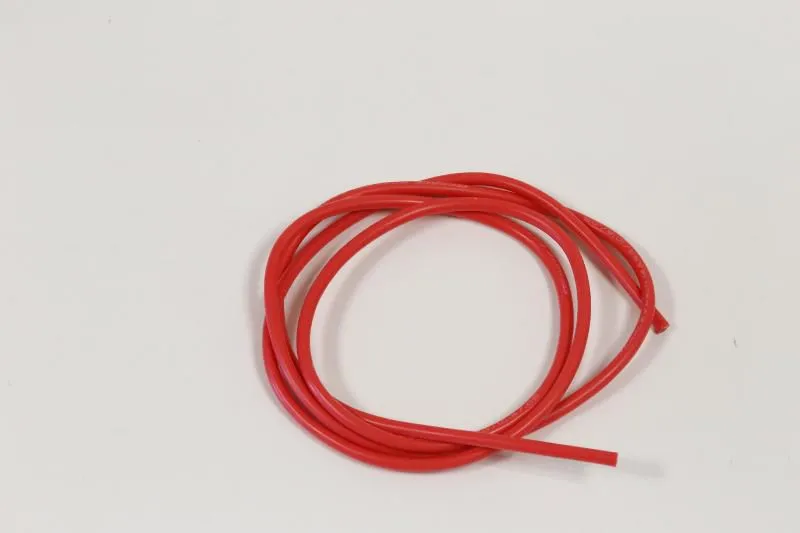 GF-1341-040 - CABLE SILICONE 14AWG ROUGE 1M - GFORCE