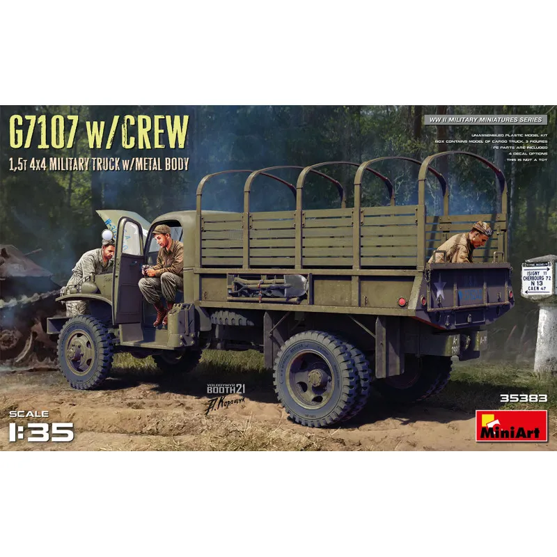 Camion 4x4 G7107. MINIART 35383