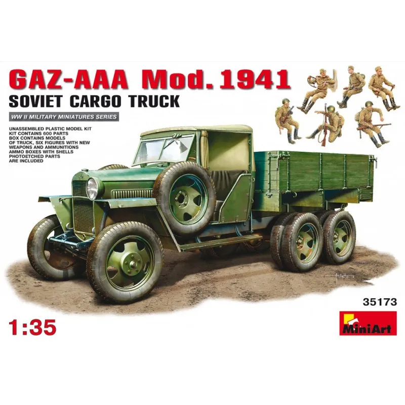 Camion GAZ-AAA Mod.1941. MINIART 35173