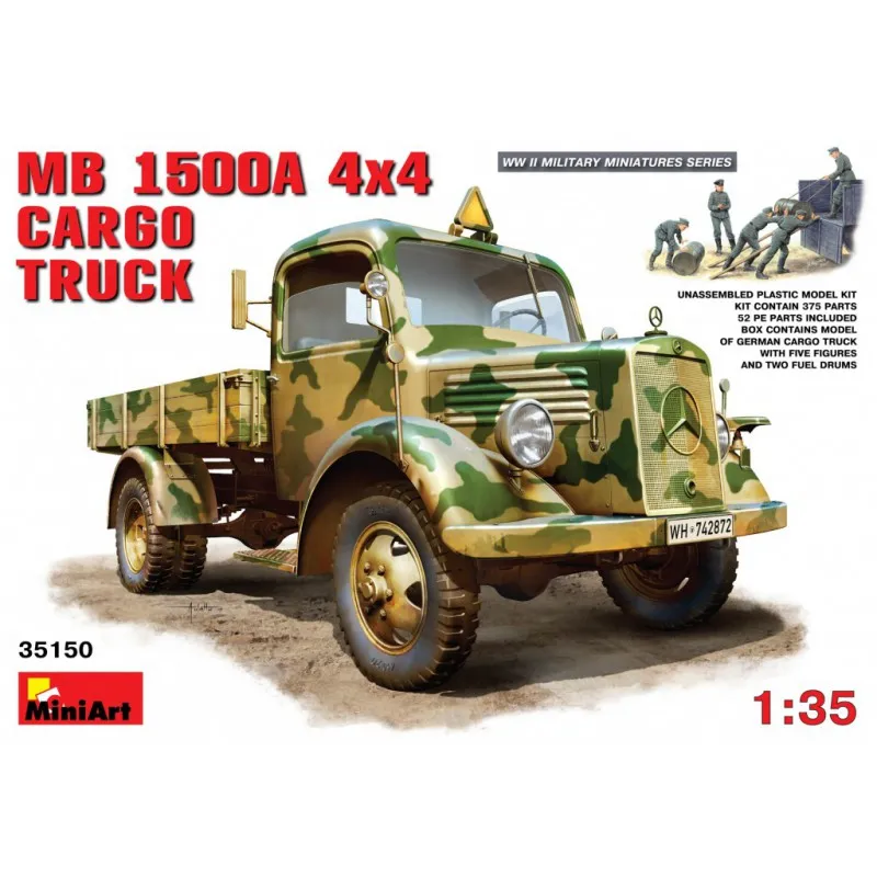 Camion Mercedes L1500A. MINIART 35150