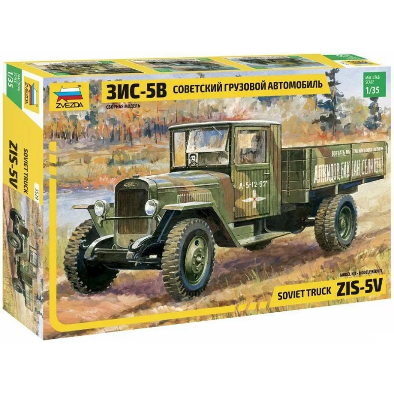 Camion soviétique ZIS-5V. ZVEZDA 3529