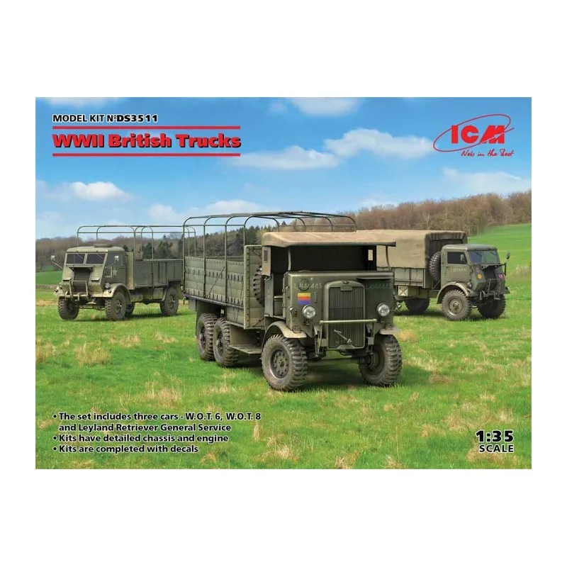 Camions britanniques. ICM DS3511