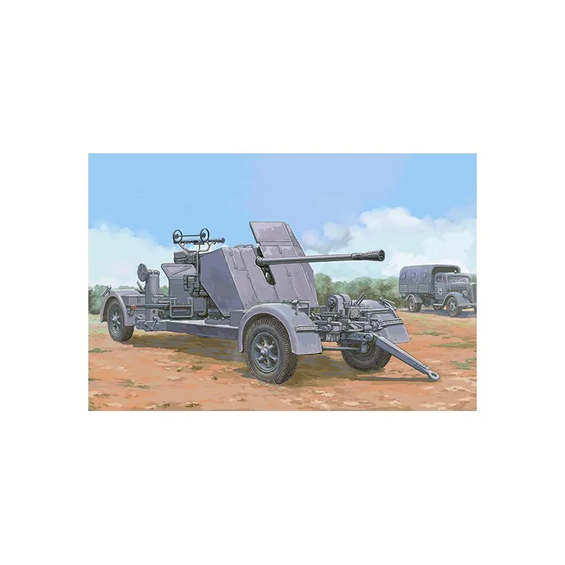 Canon antiaérien allemand Flak 41 de 50 mm. TRUMPETER 02350