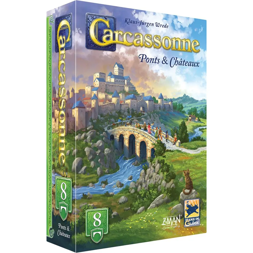 Carcassonne : Extension 8 - Ponts & Châteaux
