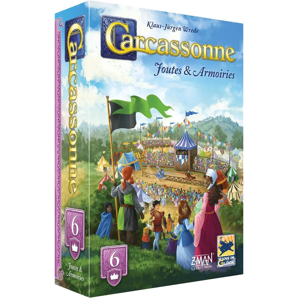 Carcassonne : Extension 6 - Joutes & Armoiries
