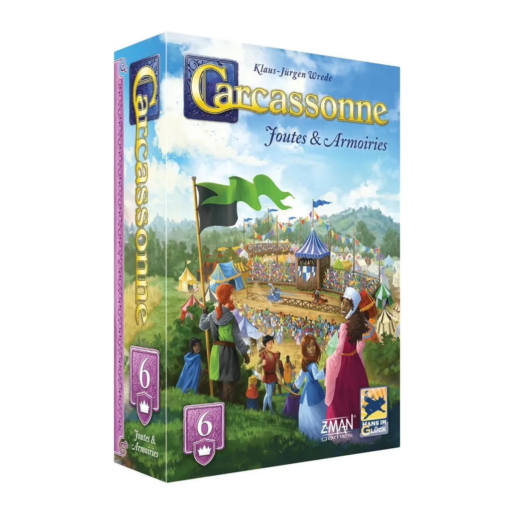 Carcassonne - Joutes et Armoiries - Ext 6 (Nouvelle Edition)