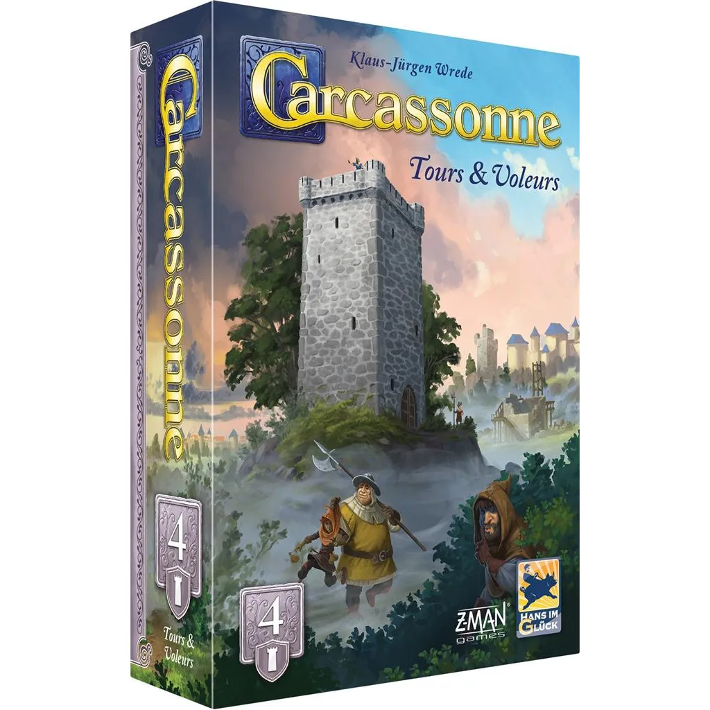 Carcassonne : Extension 4 - Tours & Voleurs
