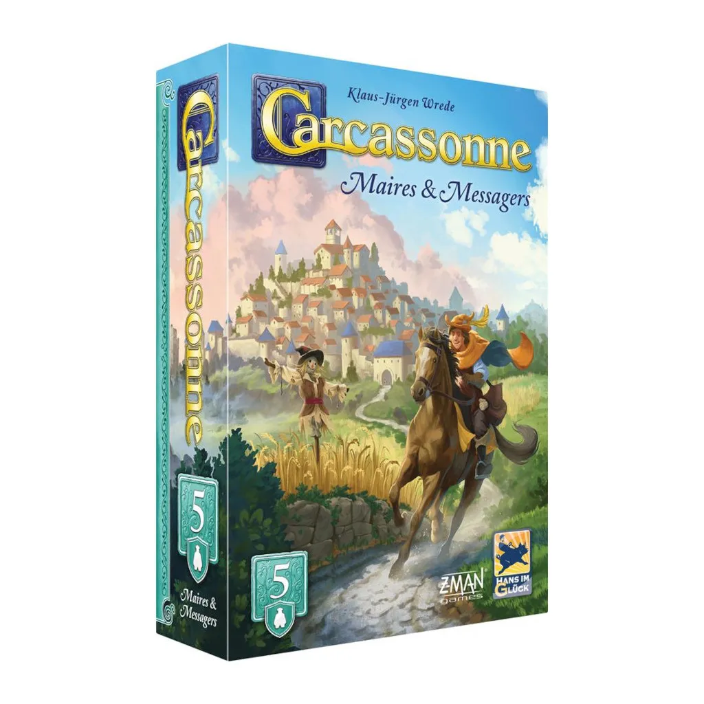 Carcassonne - Maires et Messagers - Ext 5 (Nouvelle Edition)