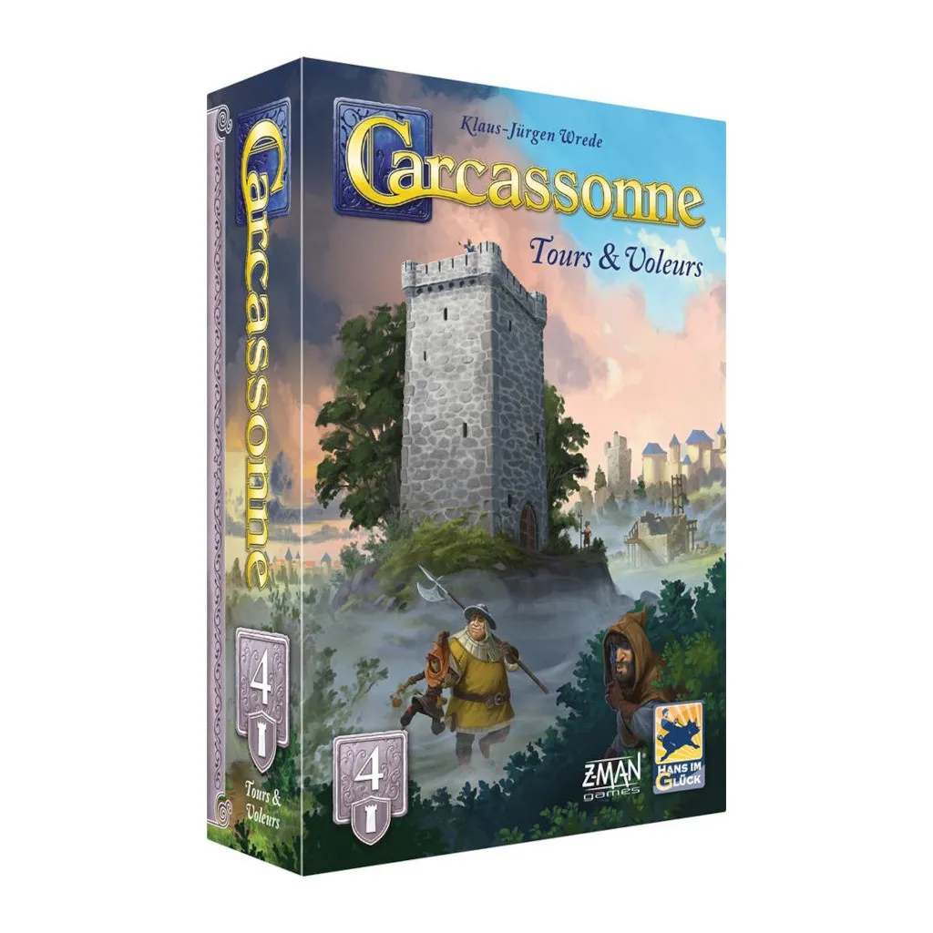 Carcassonne - Tours et Voleurs - Ext 4 (Nouvelle Edition)