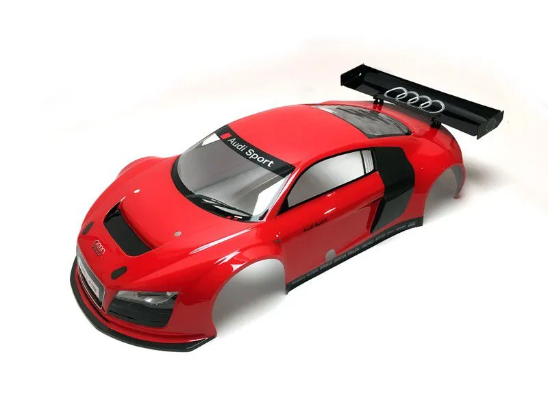 CARROSSERIE PEINTE KYOSHO INFERNO GT2 RACE AUDI LMS ROUGE - K.IGB109