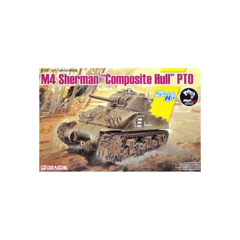 M4 Sherman « Casque composite » PTO. DRAGON 6740