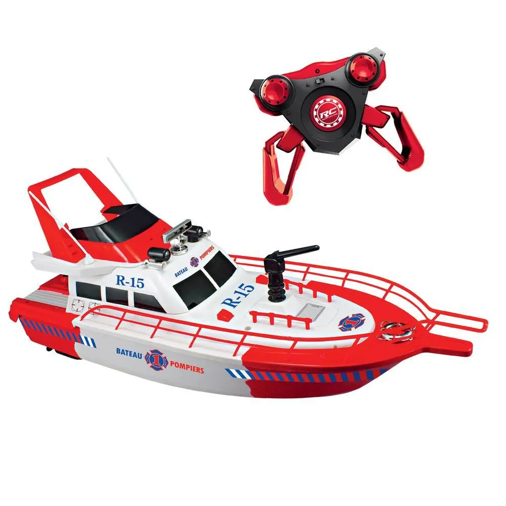 BATEAU DE POMPIERS RADIOCOMMANDE