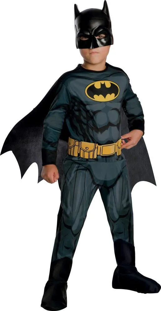 DC COMICS - DEGUISEMENT - BATMAN - TAILLE M 5-6 ANS