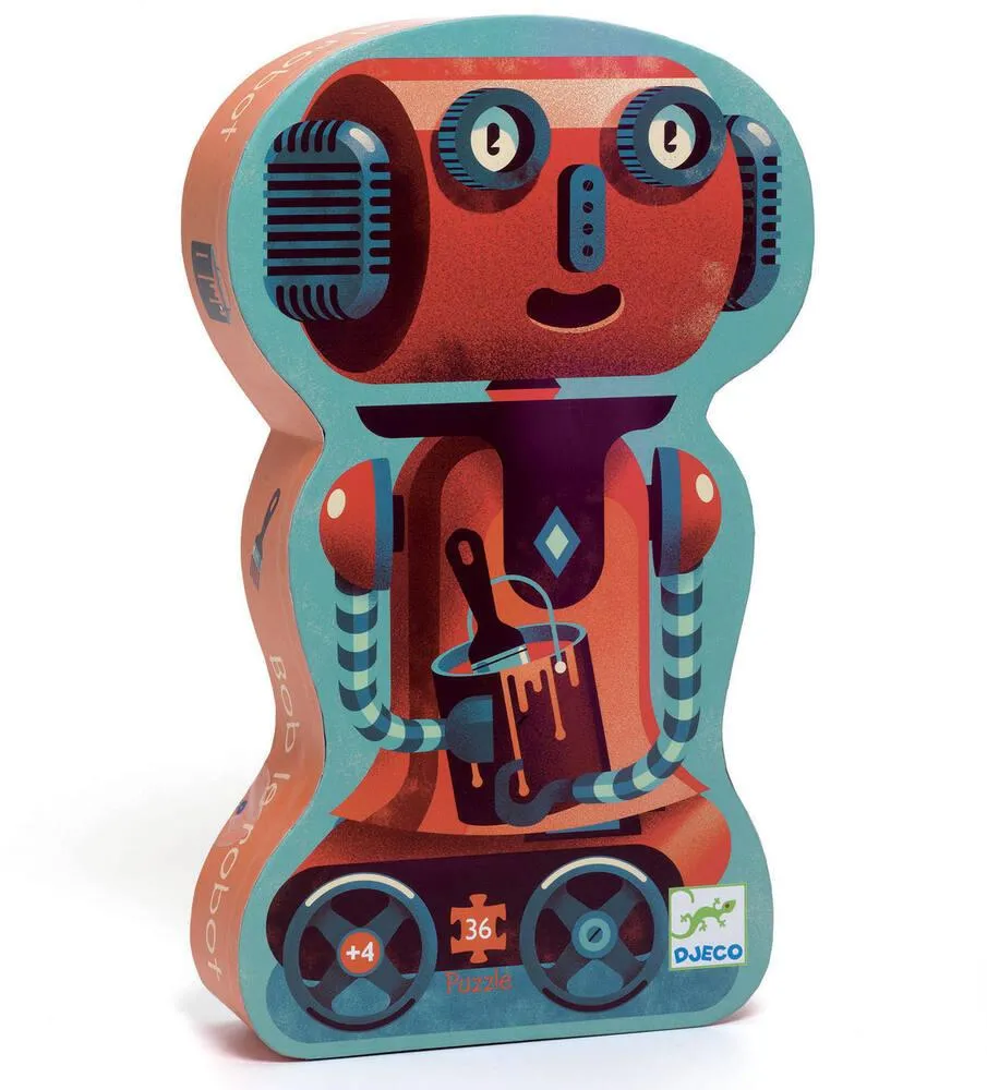 PUZZLE 36 PIECES BOB LE ROBOT
