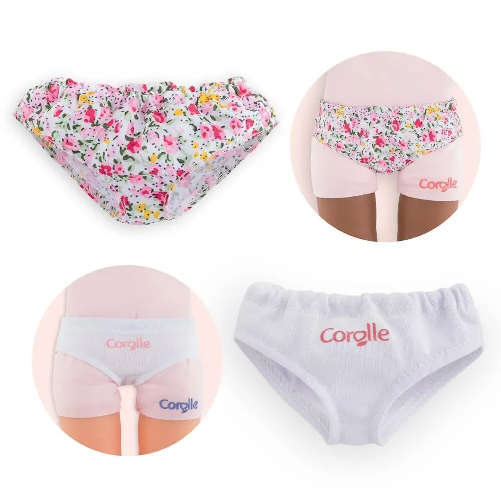 ENSEMBLE CULOTTES POUR POUPEE - COROLLE MA COROLLE