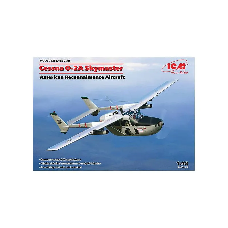 Cessna O-2A Skymaster. ICM 48290