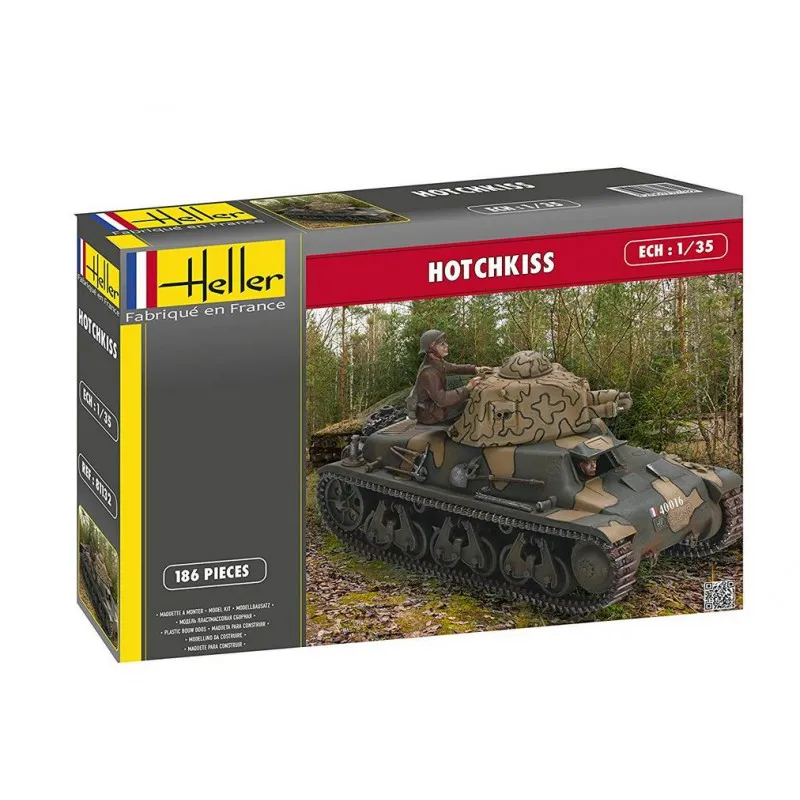 Hotchkiss H35, char léger français. HELLER 81132