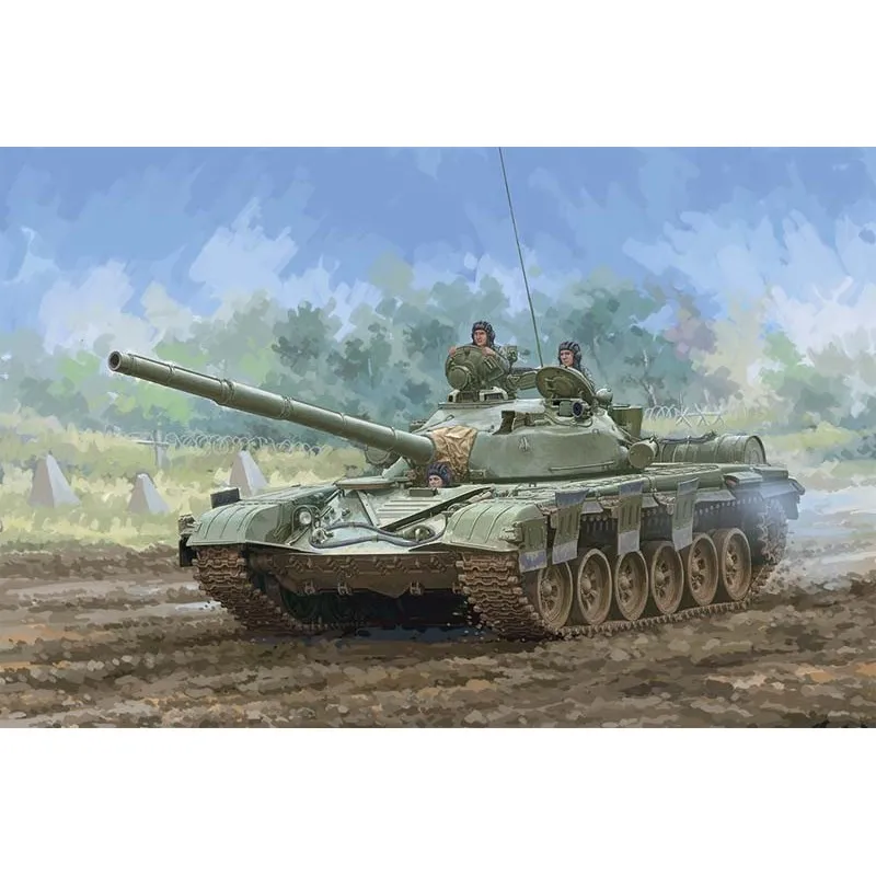 T-72M, char russe. TRUMPETER 09603
