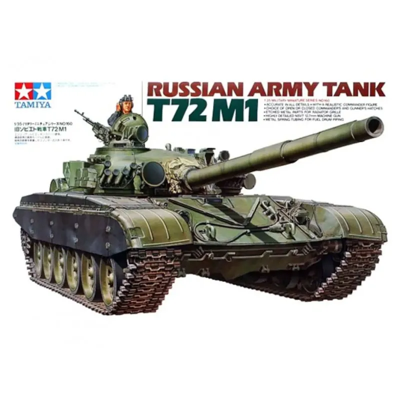 T-72M1, char russe. TAMIYA 35160