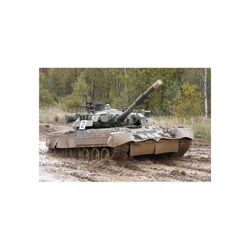 Char de combat principal russe T-80U MBT. TRUMPETER 09525