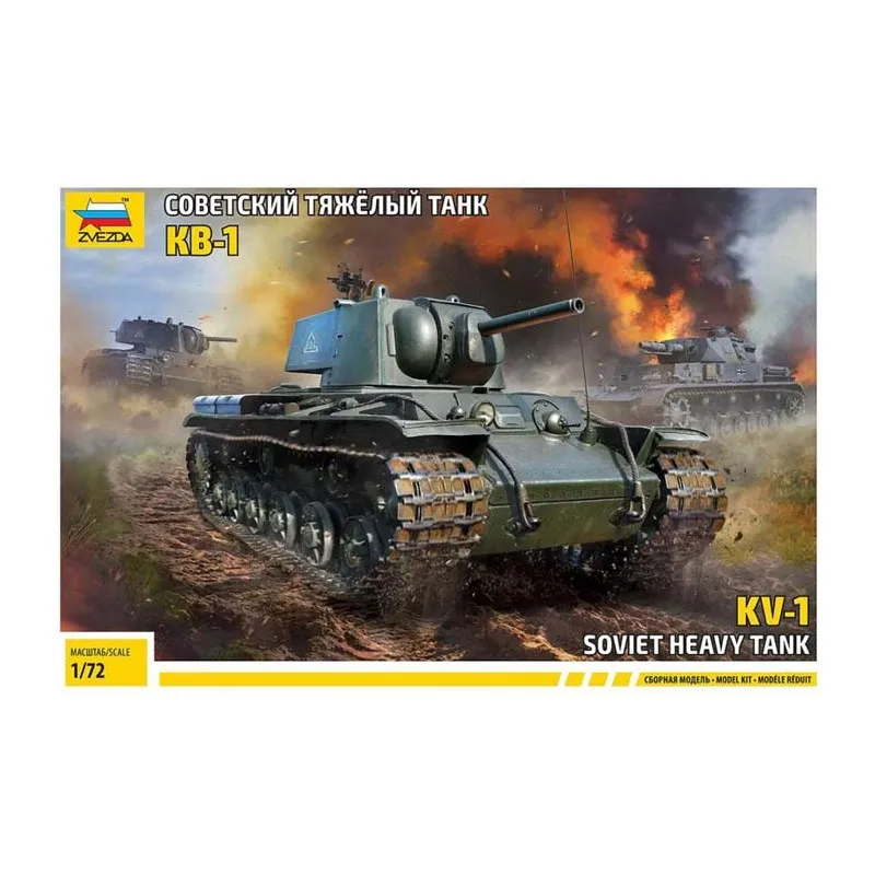 Char soviétique KV-1. ZVEZDA 5070