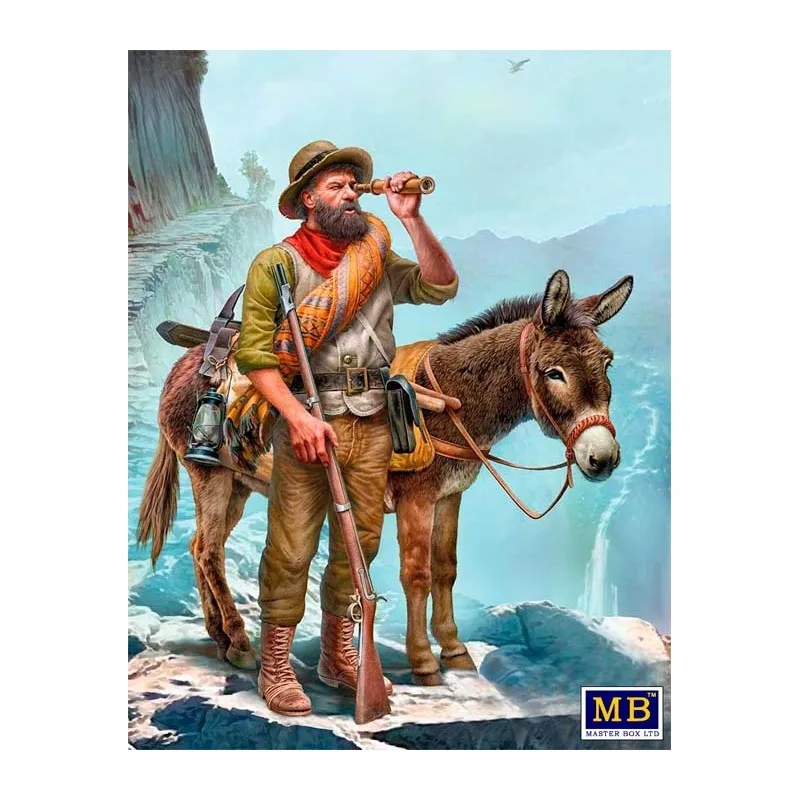 Ruée vers. Chasseurs de trésors. MASTER BOX 35233