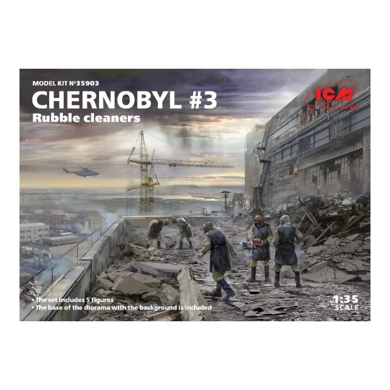 Tchernobyl 3 : Nettoyeurs de débris. ICM 35903