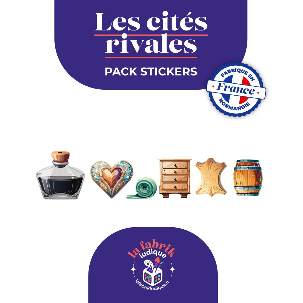 Cités Rivales - Pack de Stickers