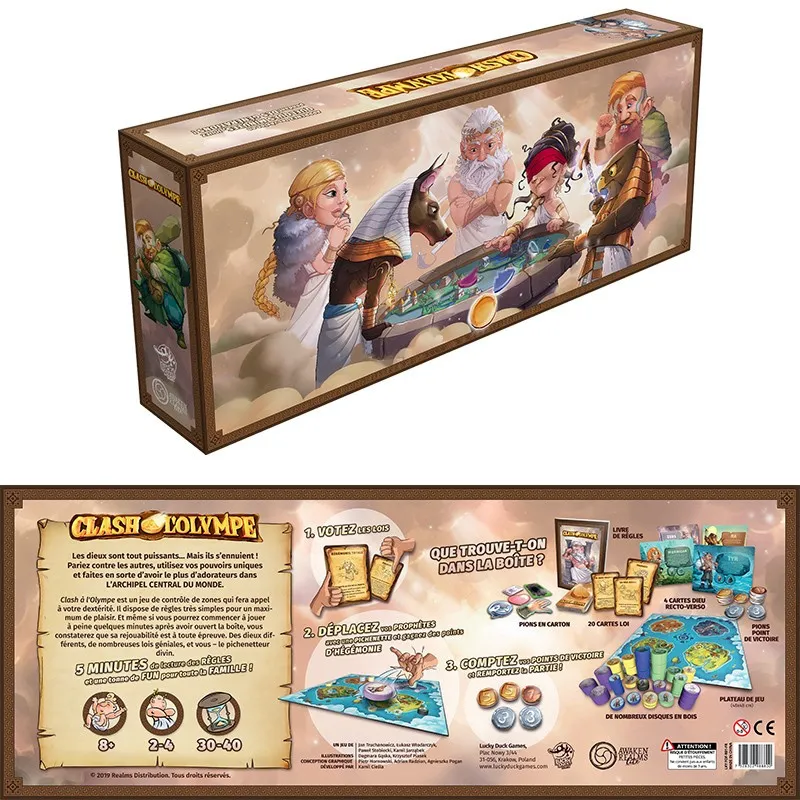 Clash a l'olympe - Mon Ludicaire