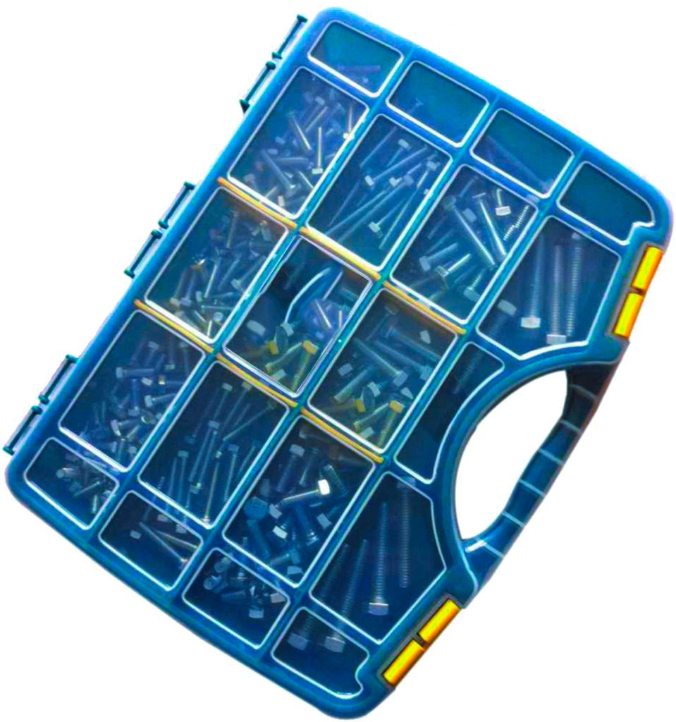 Coffret de vis métaux coffret de 172 pièces