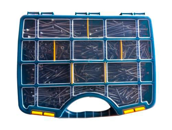 Coffret de vis tête fraisée pozidrive coffret de 1055 pièces