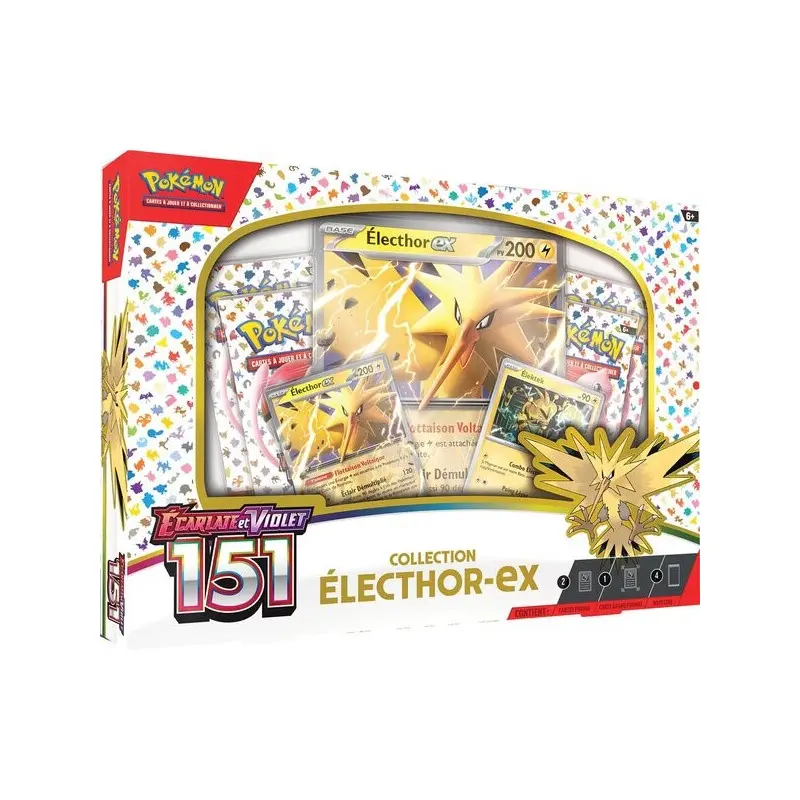 Coffret electhor-ex pokemon 151