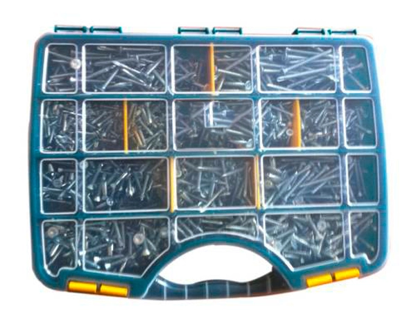 Coffret Vis autoperceuses tête fraisée & cylindrique phillips 1555pcs